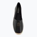 Buty damskie Tommy Hilfiger Th Logo Leather black 5