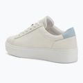 Buty damskie Tommy Hilfiger Platform Court ecru/breezy blue 3