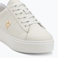 Buty damskie Tommy Hilfiger Platform Court ecru/breezy blue 7