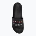 Klapki męskie Tommy Hilfiger Flags Pool Slide black 6