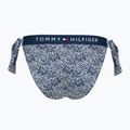 Dół od stroju kąpielowego Tommy Hilfiger Cheeky Side Tie Bikini Print illustrated wave dark night navy 2