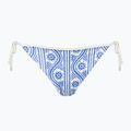 Dół od stroju kąpielowego Tommy Hilfiger Cheeky String Side Tie Print floral stripe blue spell