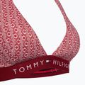 Góra od stroju kąpielowego Tommy Hilfiger Halter Rp Print floral stripe regatta red 3