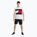 Koszulka męska Tommy Hilfiger Colorblocked Mix Media white 2