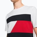 Koszulka męska Tommy Hilfiger Colorblocked Mix Media white 4