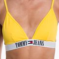 Góra od stroju kąpielowego Tommy Hilfiger Triangle Rp yellow 7