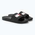 Klapki męskie Tommy Jeans Pool Slide Ess black 4