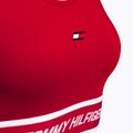 Biustonosz treningowy Tommy Hilfiger Mid Int Tape Racer Back red 7