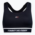 Biustonosz treningowy Tommy Hilfiger Mid Int Tape Racer Back blue 5