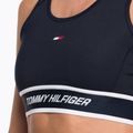 Biustonosz treningowy Tommy Hilfiger Mid Int Tape Racer Back blue 4