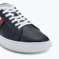 Buty męskie Tommy Hilfiger Essential Leather Cupsole desert sky 7
