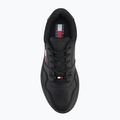 Buty damskie Tommy Jeans Retro Basket Flatform Ess triple black 5