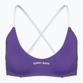 Góra od stroju kąpielowego Tommy Jeans Bralette quantum purple