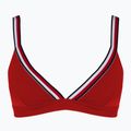 Góra od stroju kąpielowego Tommy Hilfiger Triangle Rp primary red
