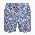 Szorty kąpielowe męskie Tommy Hilfiger SF Medium Drawstring Print multi monogram blue spell