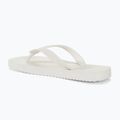 Japonki damskie Tommy Jeans Logo Flip Flop ecru 3