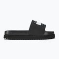 Klapki damskie Tommy Jeans Elevated Flatform Slide black 2