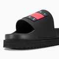 Klapki damskie Tommy Jeans Elevated Flatform Slide black 8