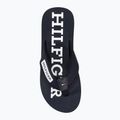 Japonki męskie Tommy Hilfiger Patch Beach Sandal desert sky 5
