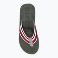 Japonki męskie Tommy Hilfiger Massage Footbed Oly Beach Sandal antique silver 5
