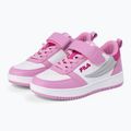 Buty dziecięce FILA Rega Nf Velcro white/moonlite mauve 2