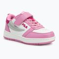 Buty dziecięce FILA Rega Nf Velcro white/moonlite mauve