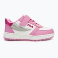 Buty dziecięce FILA Rega Nf Velcro white/moonlite mauve 2