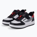 Buty dziecięce FILA Rega Nf Velcro white/black/fila red 2