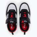 Buty dziecięce FILA Rega Nf Velcro white/black/fila red 3