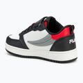 Buty dziecięce FILA Rega Nf Velcro white/black/fila red 3