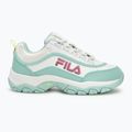 Buty damska FILA Strada Logo white/harbor gray 2