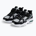 Buty dziecięce FILA Madrun Velcro black/posy green 2