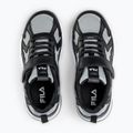 Buty dziecięce FILA Madrun Velcro black/posy green 5