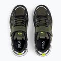 Buty dziecięce FILA Madrun Velcro olive night 5