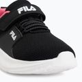 Buty dziecięce FILA Madrun Velcro black/sangria sunset 7