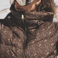 Kurtka narciarska damska Nikkie Newport Logo camel 8