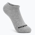 Skarpety dziecięce SKECHERS Non Terry No Show 3 pary white/grey 3