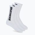 Skarpety męskie SKECHERS 1/2 Terry Crew 3 pary white/black
