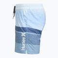 Szorty kąpielowe męskie Hurley Epic Ombre Volley Swim Short blue/white 3