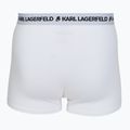 Bokserki męskie KARL LAGERFELD Logo Trunk 3 pary white 3