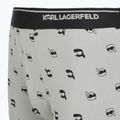Bokserki męskie KARL LAGERFELD Ikon Aop Trunk 3 pary karl dot/ash black 6