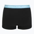 Bokserki męskie KARL LAGERFELD Logo Trunk Colorband 3 pary dark sea/indigo/blue 3
