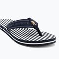 Japonki damskie Tommy Hilfiger Stripes Beach Sandal space blue 7