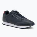 Buty męskie Tommy Hilfiger Lo Runner Pu Mix desert sky