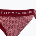 Dół od stroju kąpielowego Tommy Hilfiger Cheeky Side Tie Bikini Print floral stripe regatta red 3