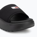 Klapki damskie Tommy Jeans Comfy Pool Slide black 7