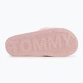 Klapki damskie Tommy Jeans Braided Slide delicate pink 4