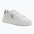 Buty męskie Calvin Klein YM0YM00681 Chunky Cupsole Monologo Lth triple bright white/rock ridge