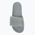 Klapki męskie Calvin Klein HM0HM01437 Adj Pool Slide TPU granite road 5