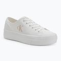 Trampki damskie Calvin Klein YW0YW01763 Vulc Flatform Low Cv MG triple bright white